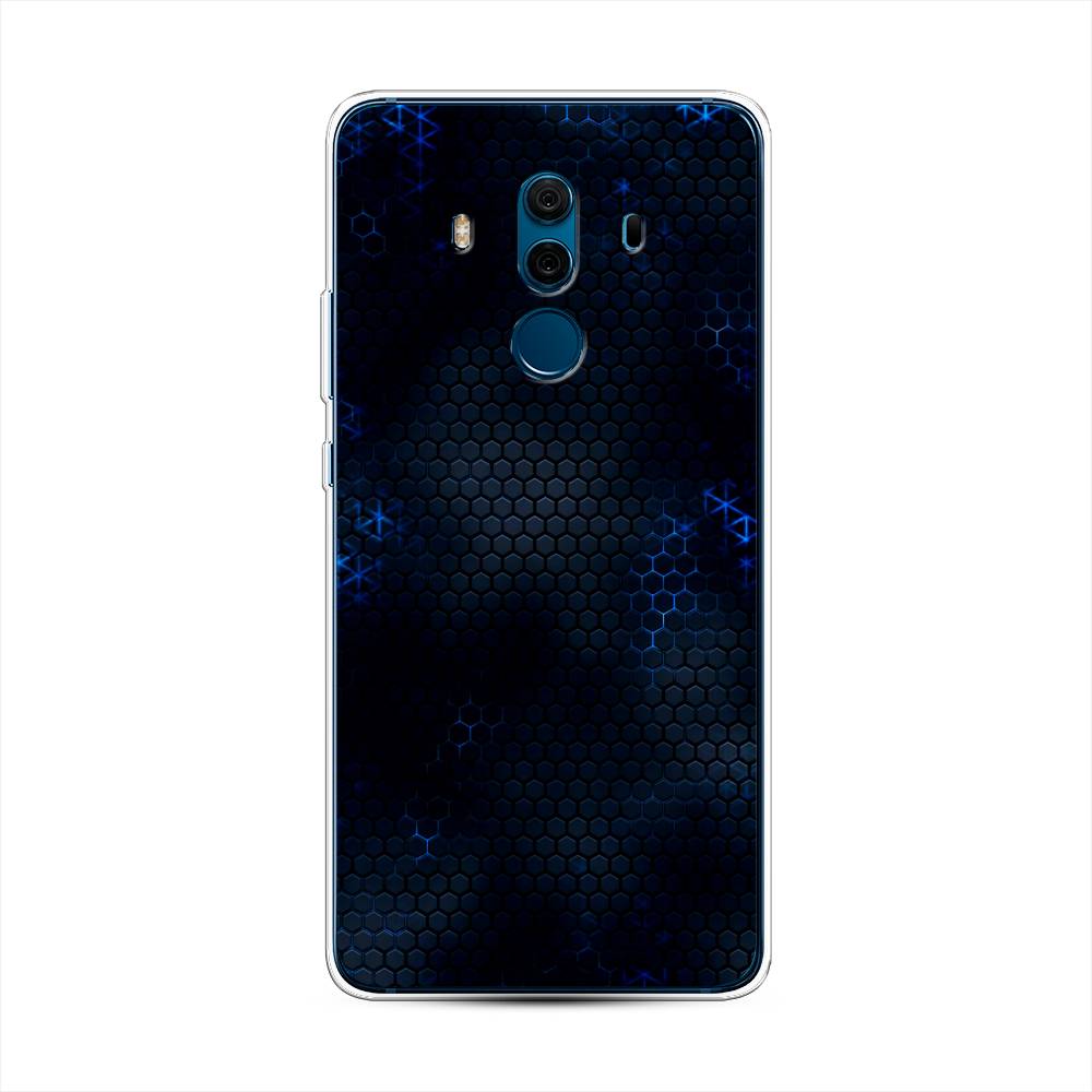 

Чехол Awog "Фон соты синие" для Huawei Mate 10 Pro, 63450-3