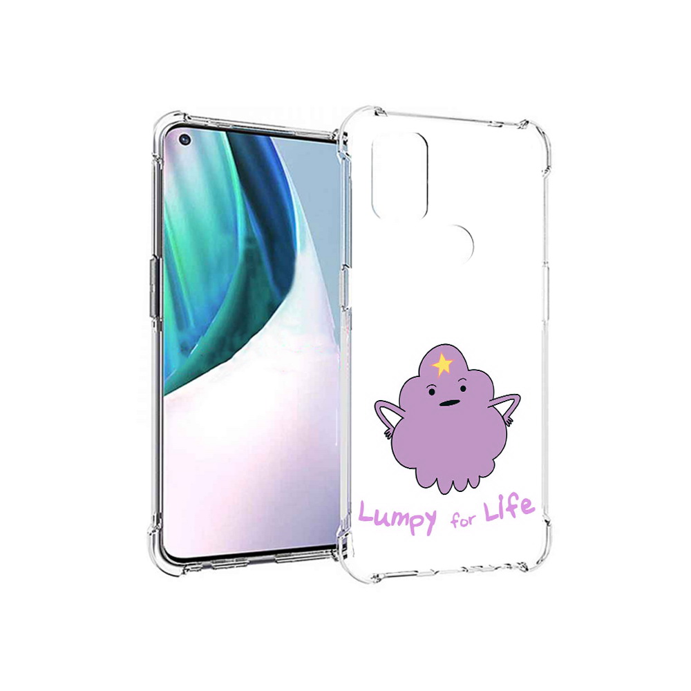 

Чехол MyPads Tocco для OnePlus Nord N10 5G Принцесса пупырчатого королевства, Прозрачный, Tocco