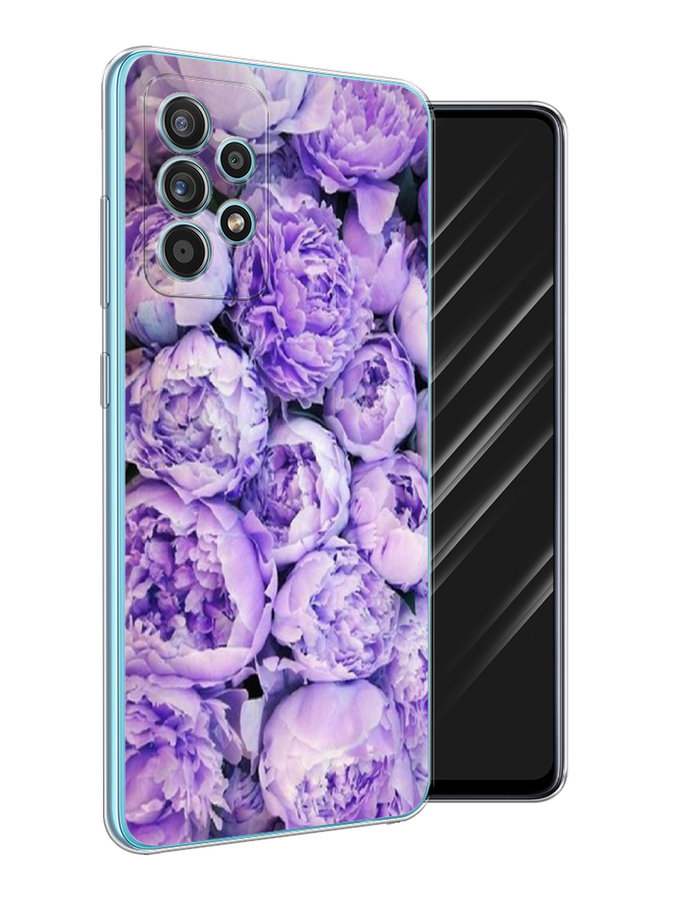 

Чехол Awog на Samsung Galaxy A52 / Самсунг A52 "Пионы сиреневые", Разноцветный, 2102450-8