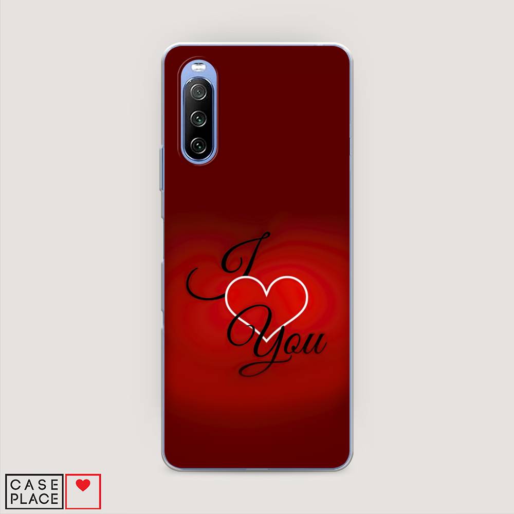 

Чехол Awog на Sony Xperia 10 III "I love you 3", Разноцветный, 54950-6