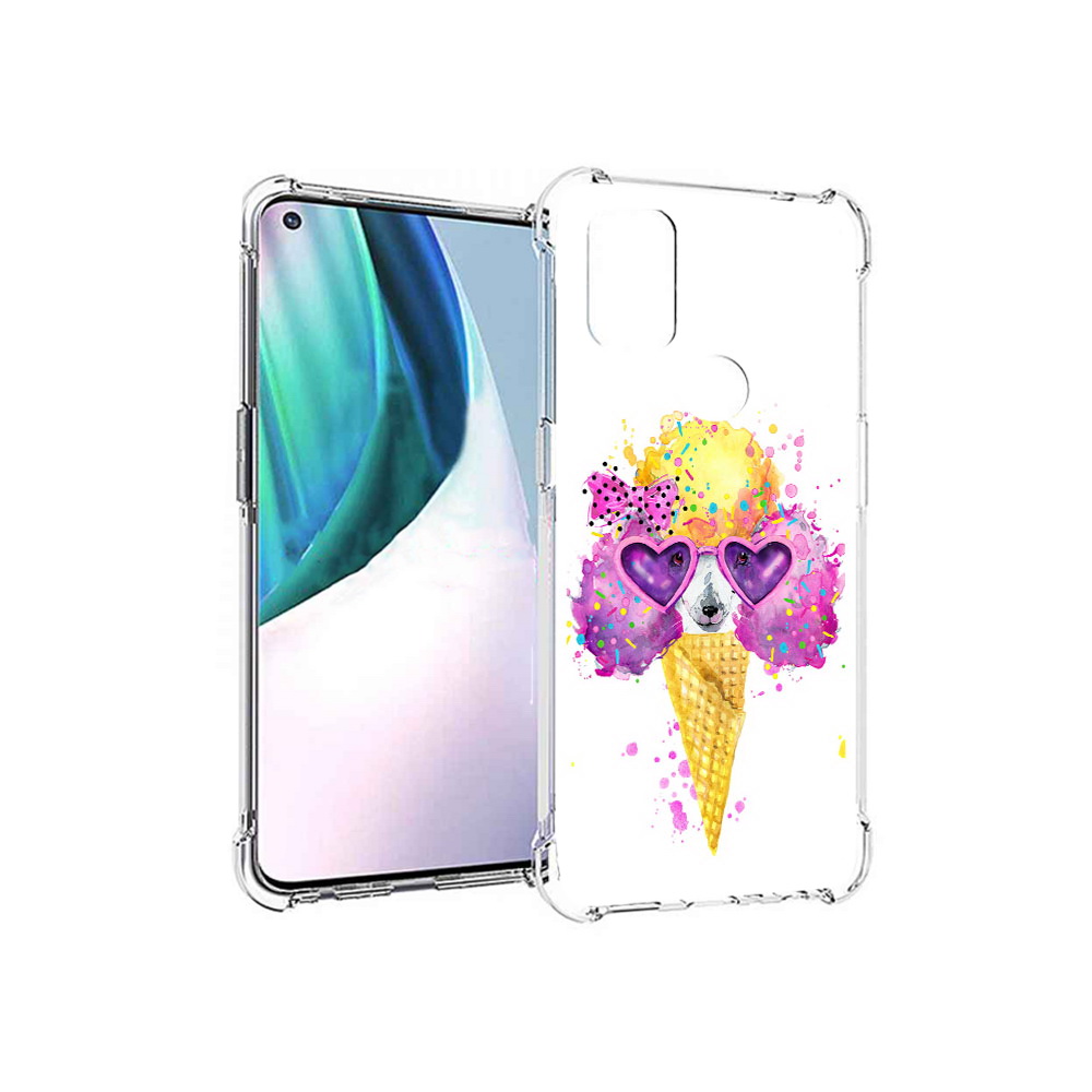 

Чехол MyPads Tocco для OnePlus Nord N10 5G Рожок (PT227047.129.146), Прозрачный, Tocco