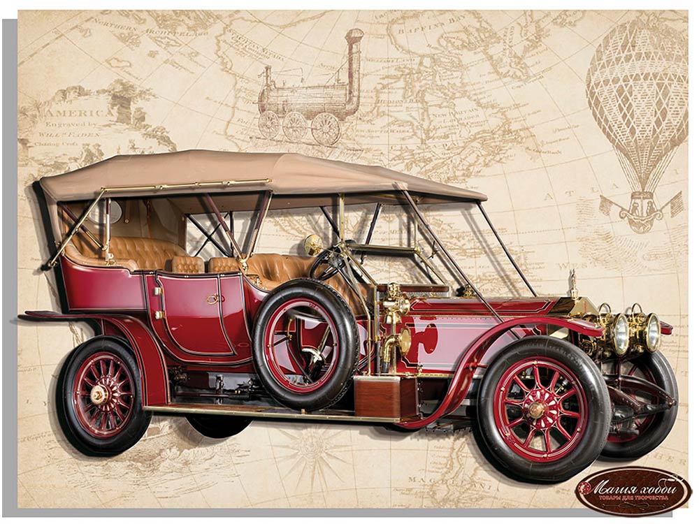 

Папертоль Магия хобби Ретро Rolls-Royce (красный) РТ150225