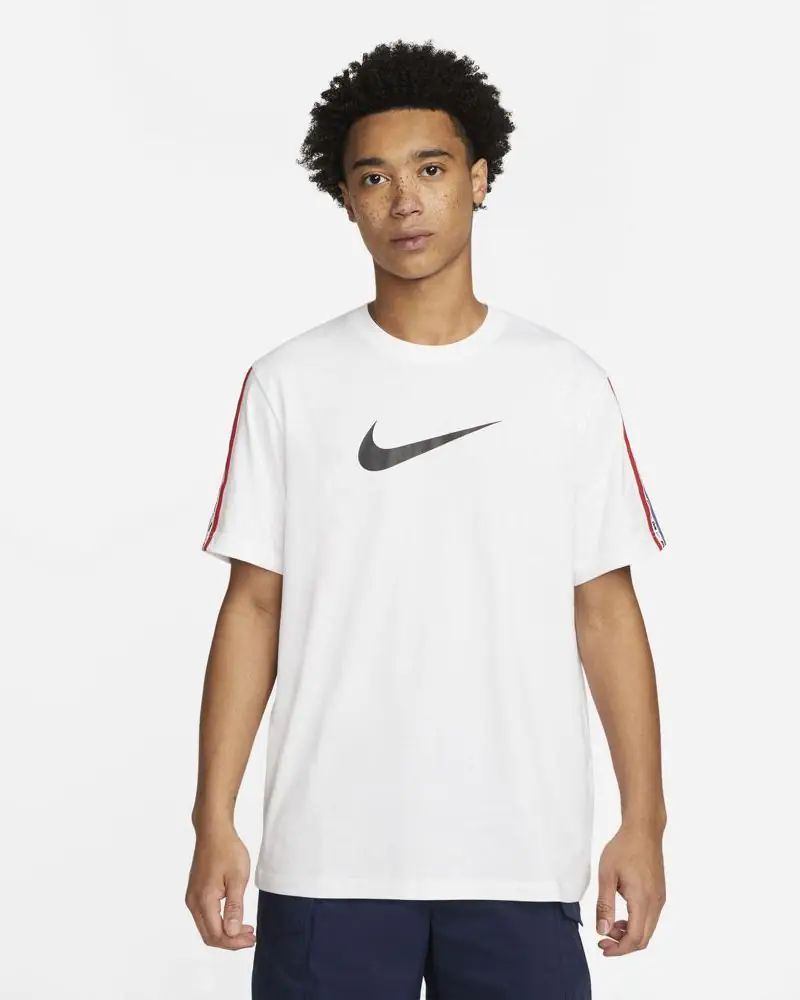 

Футболка мужская Nike Sportswear Repeat DM4685-101 белая XL, Белый, Sportswear Repeat