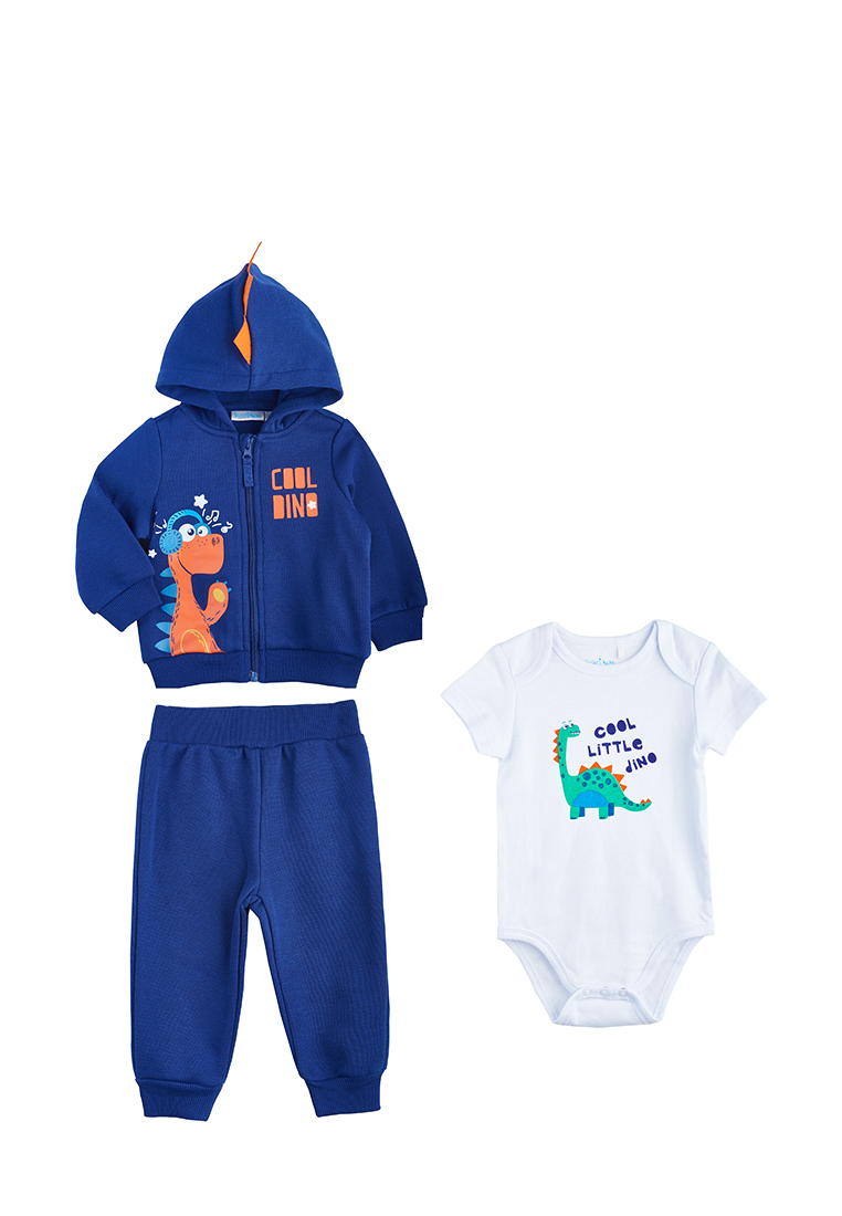 

Комплект одежды для новорожденных Kari baby AW20B04703510 синий/белый р.80, AW20B04703510