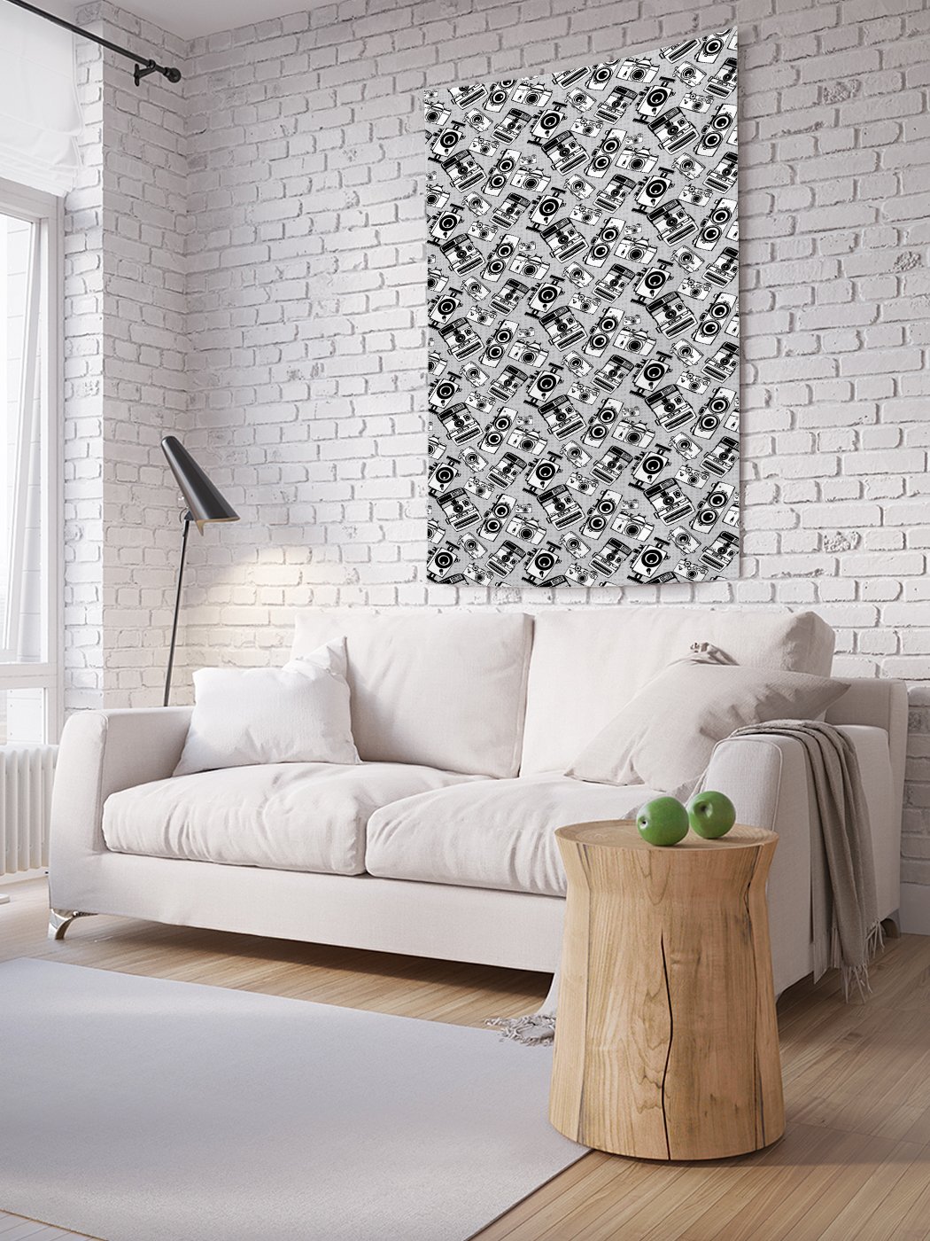 

Вертикальное фотопанно на стену JoyArty Стереофотоаппарат 150x200 см, Стереофотоаппарат