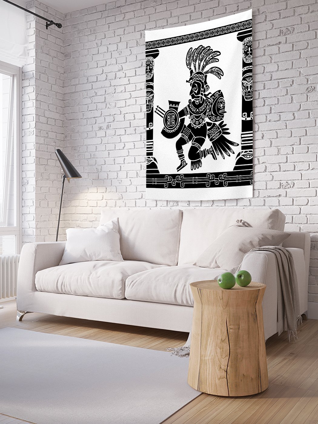 

Вертикальное фотопанно на стену JoyArty Ацтекский бог 150x200 см, Ацтекский бог