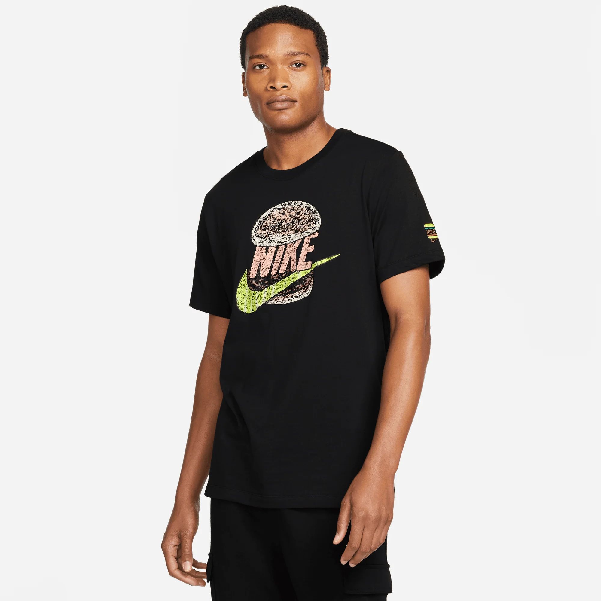 Футболка мужская Nike Sportswear Hamburger Graphic Te DN5169-010 черная M