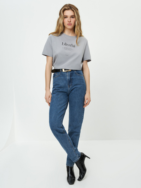 

Джинсы женские ZARINA 3123403703 синие S, Синий, 3123403703