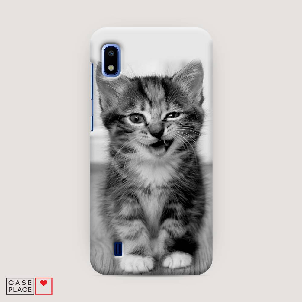 

Пластиковый чехол "Подмигивающий котенок" на Samsung Galaxy A10, 27920-1