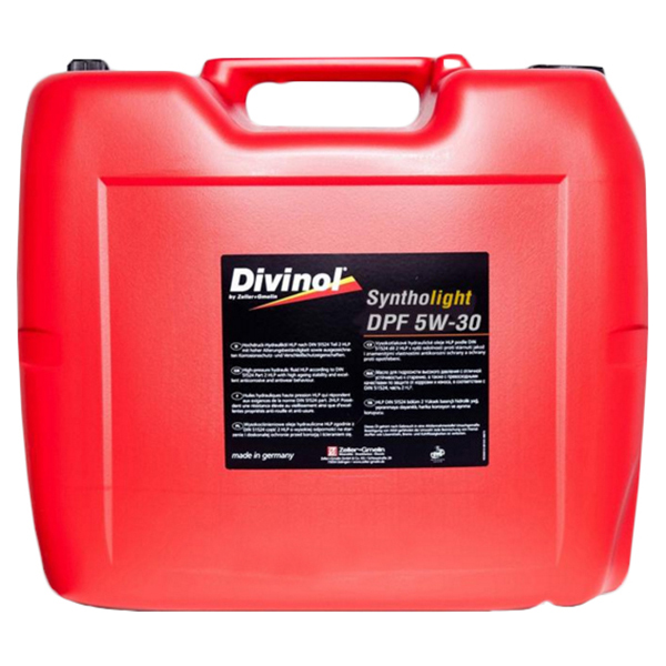 Моторное масло Divinol синтетическое Syntholight Dpf 5W30 Acea C3 20л