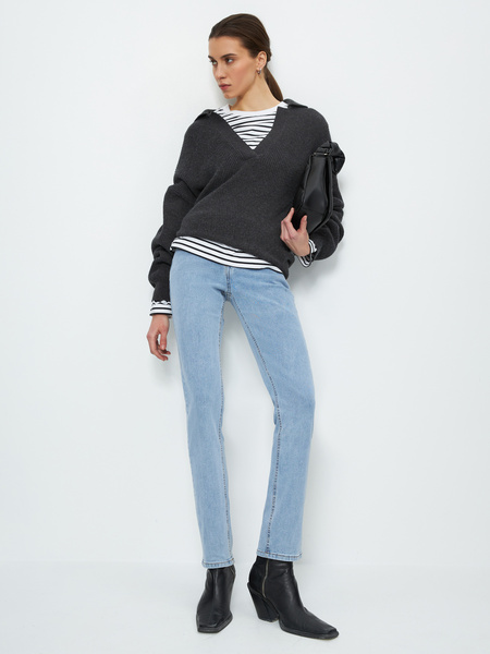 

Джинсы женские ZARINA 3122460760 синие XL, 3122460760