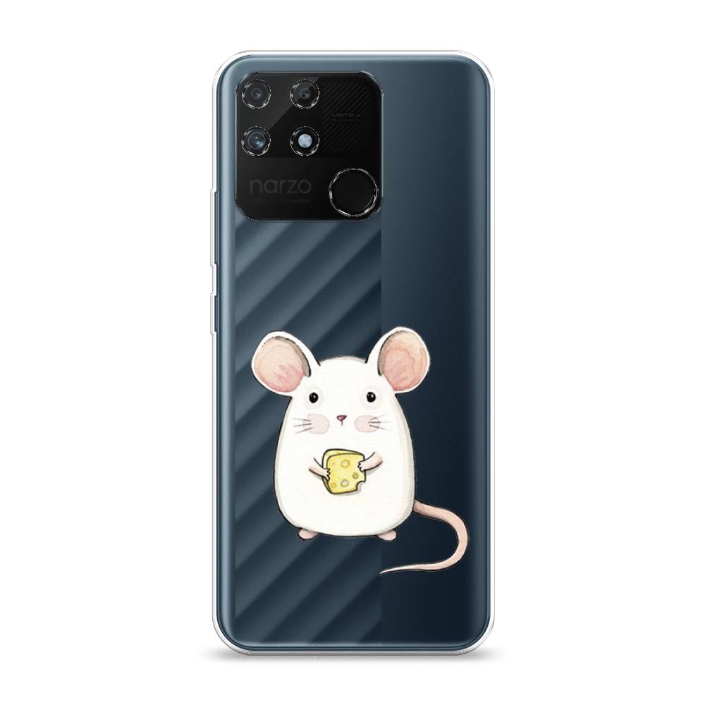 

Чехол Awog на Realme Narzo 50A "Мышка", Разноцветный, 258450-1