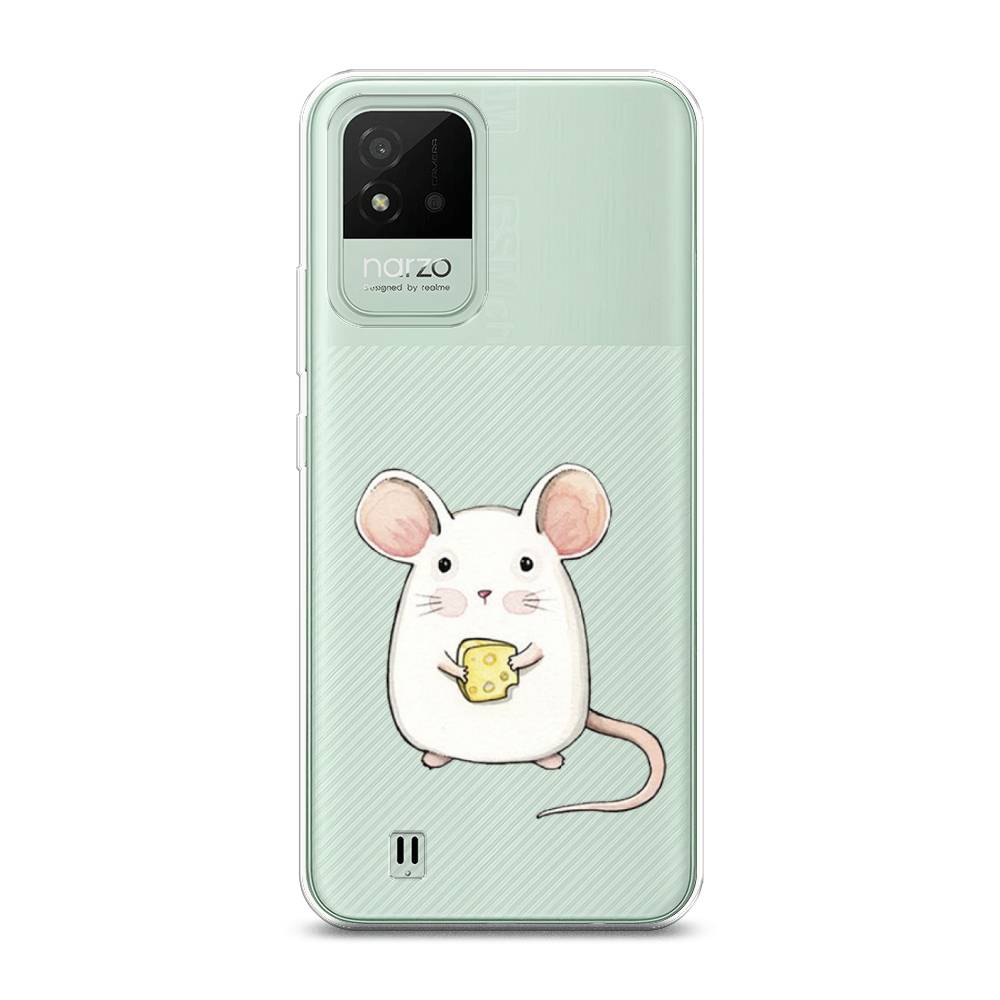 

Чехол Awog на Realme Narzo 50i "Мышка", Разноцветный, 2510050-1