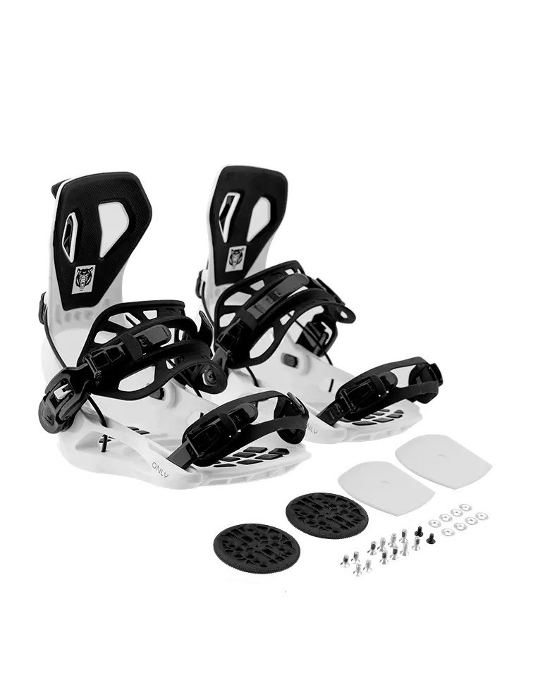 

Крепления сноубордические TERROR ONLY 360 Black&White S (34-37 ), Черный;белый, Only 360
