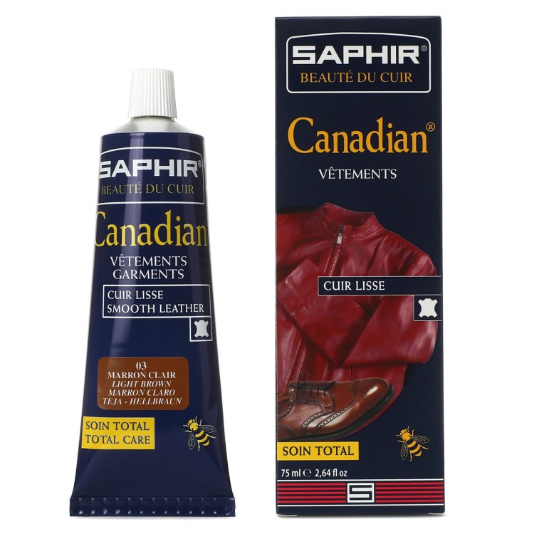 

Крем для обуви Saphir CREME CANADIAN коричневый 75 мл, CREME CANADIAN