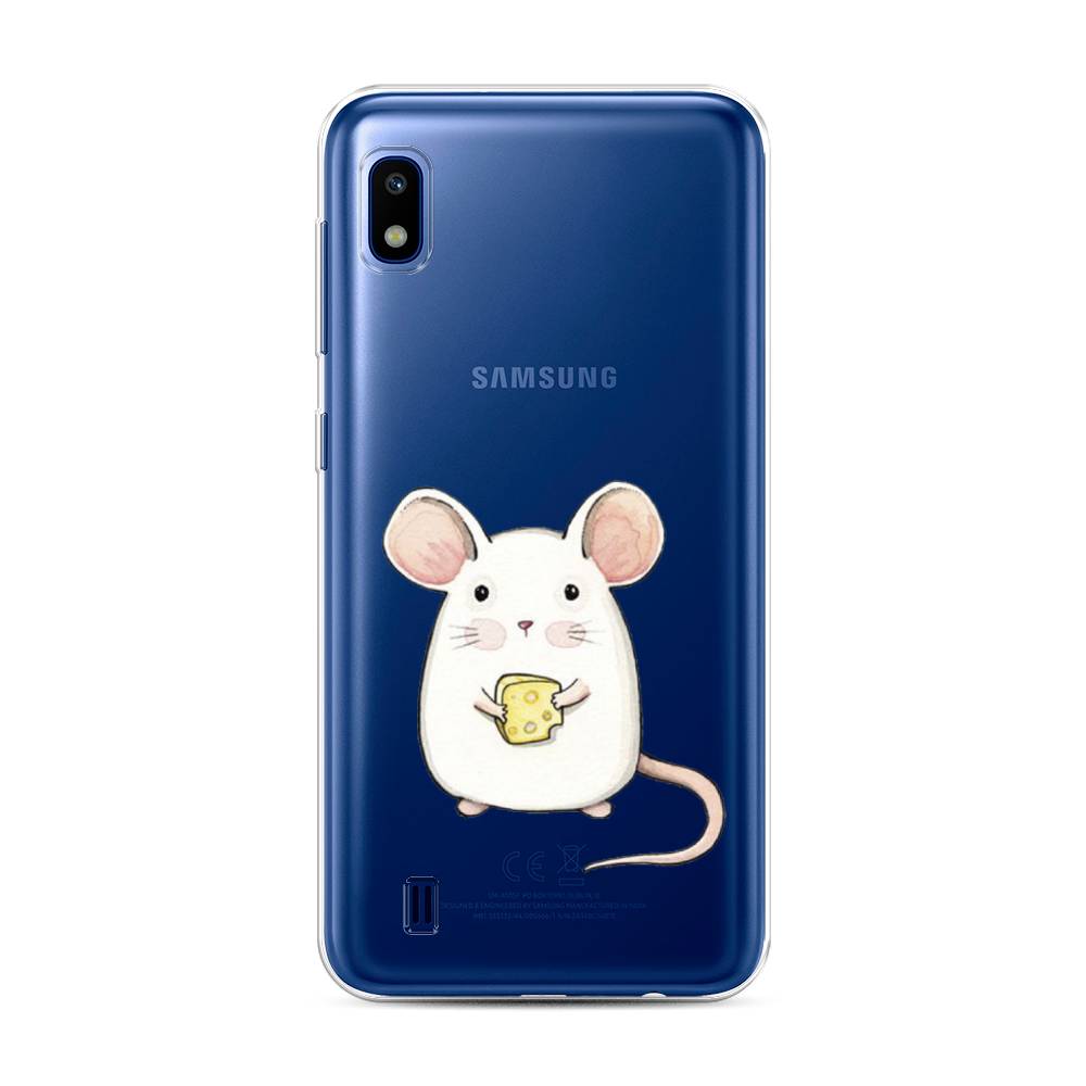 

Чехол Awog на Samsung Galaxy A10 "Мышка", Разноцветный, 27950-1