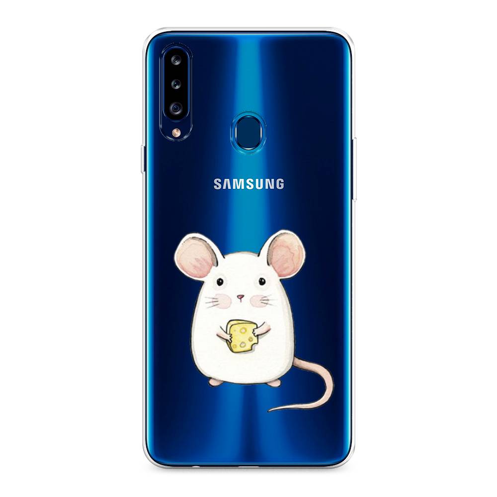 

Чехол Awog на Samsung Galaxy A20s / Самсунг A20s "Мышка", Разноцветный, 2100850-1