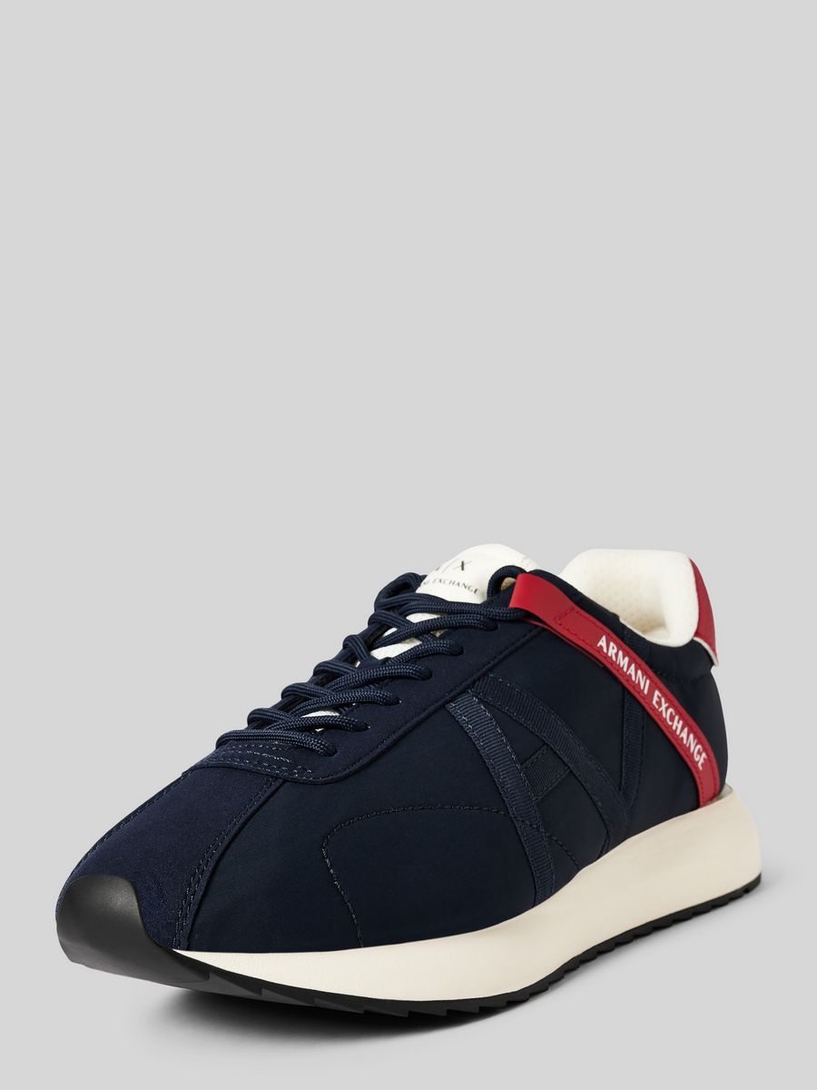 

Кроссовки мужские Armani Exchange XUX150.XV608 синие 41 EU, Синий, XUX150.XV608