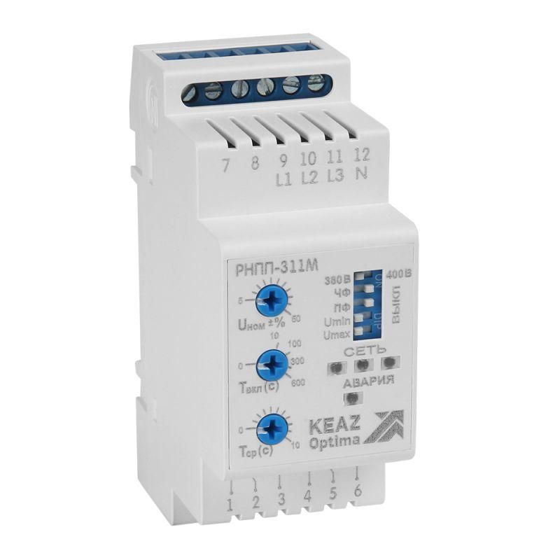 

Реле напряжения OptiDin РНПП 311М 24DC УХЛ3.1 КЭАЗ 240051