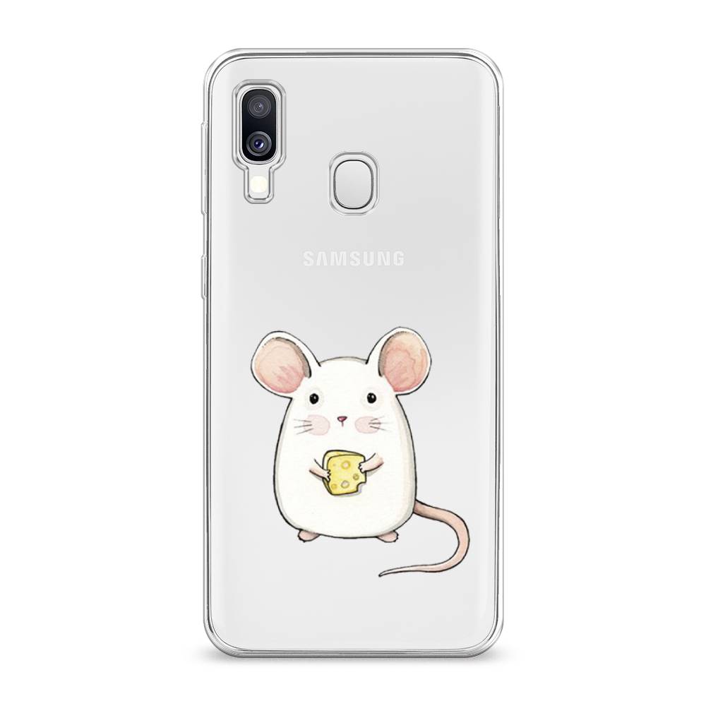 

Чехол Awog на Samsung Galaxy A40 "Мышка", Разноцветный, 28050-1