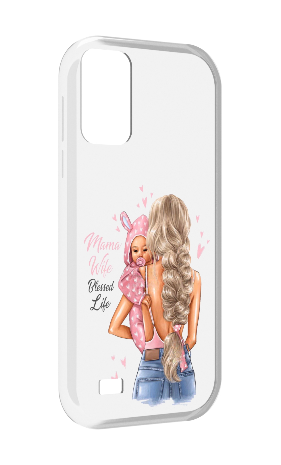 

Чехол MyPads Mama-wibe для Oukitel C31, Прозрачный, Tocco