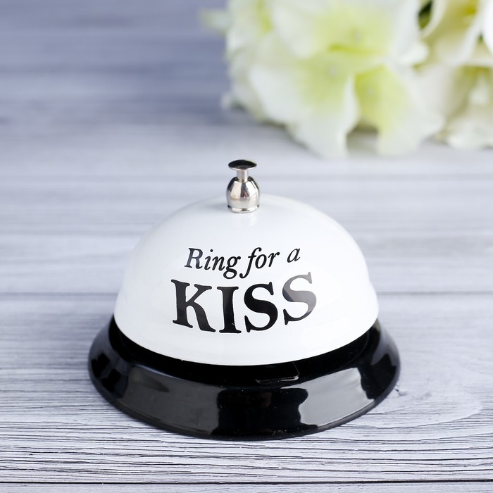 фото Звонок настольный - ring for a kiss nobrand
