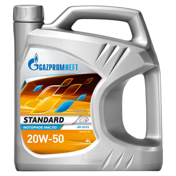 

Моторное масло Gazpromneft Standard 20W-50, 4л 2389901332