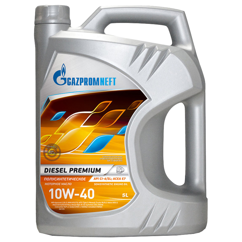 Моторное масло Gazpromneft Diesel Premium 10W40 5л