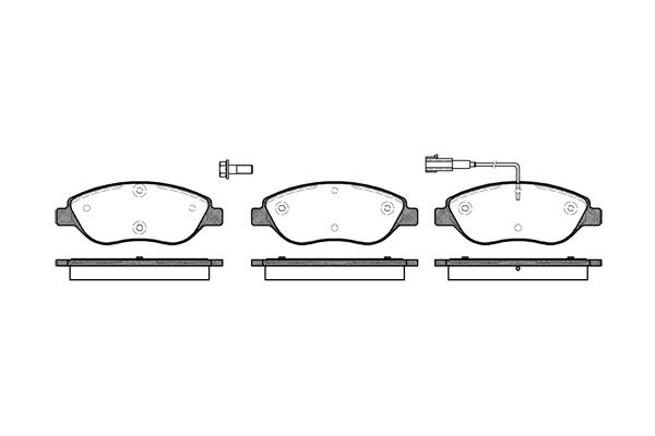 

Колодки Дисковые П. Fiat Stilo 2.4I 20V 01> 860 01 =Fdb1468