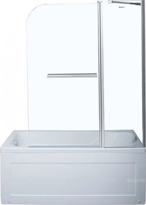 

AquaNet Шторка для ванны Aquanet SG-1200, прозрачное стекло