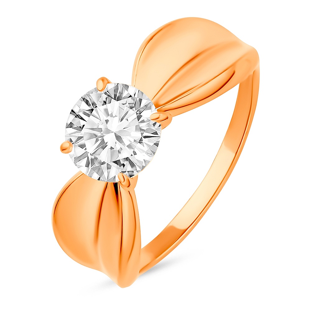 

Кольцо из серебра р. , 585Gold 701013161, фианит, 701013161