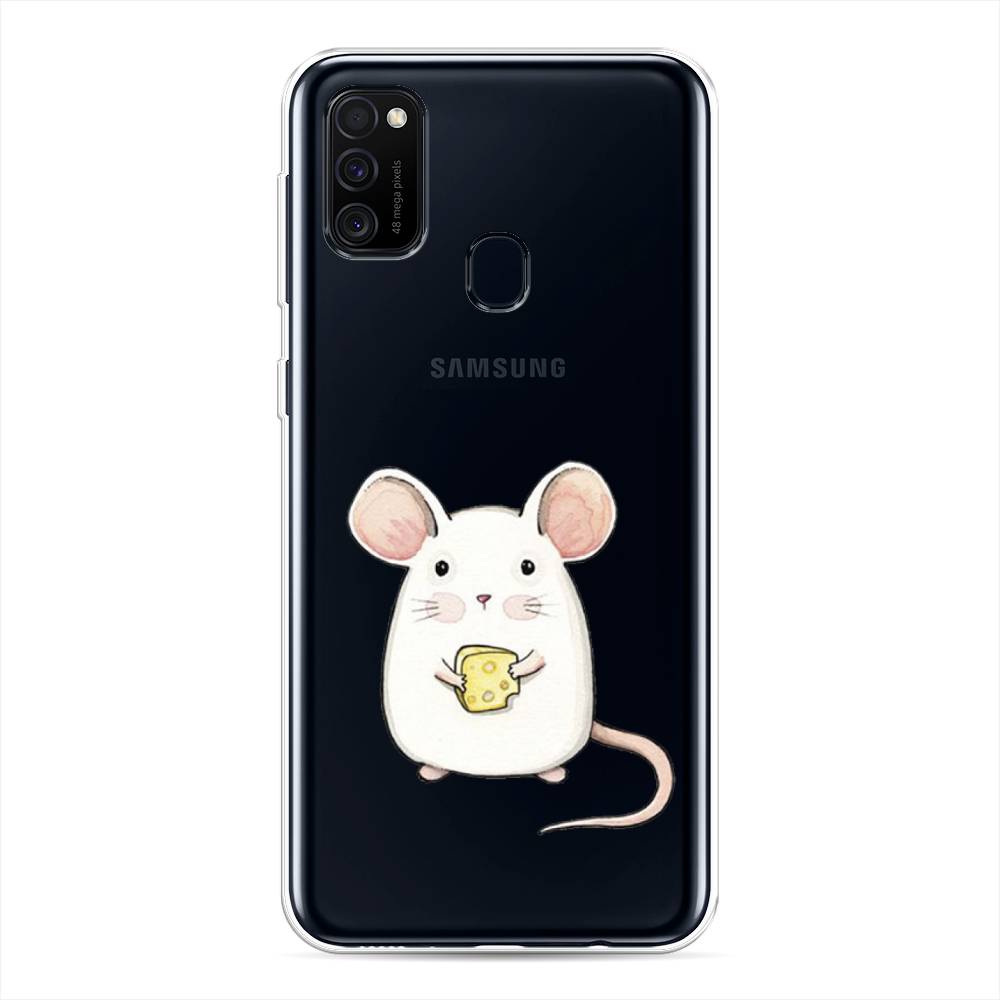 

Чехол Awog на Samsung Galaxy M30s/M21 "Мышка", Разноцветный, 29850-1