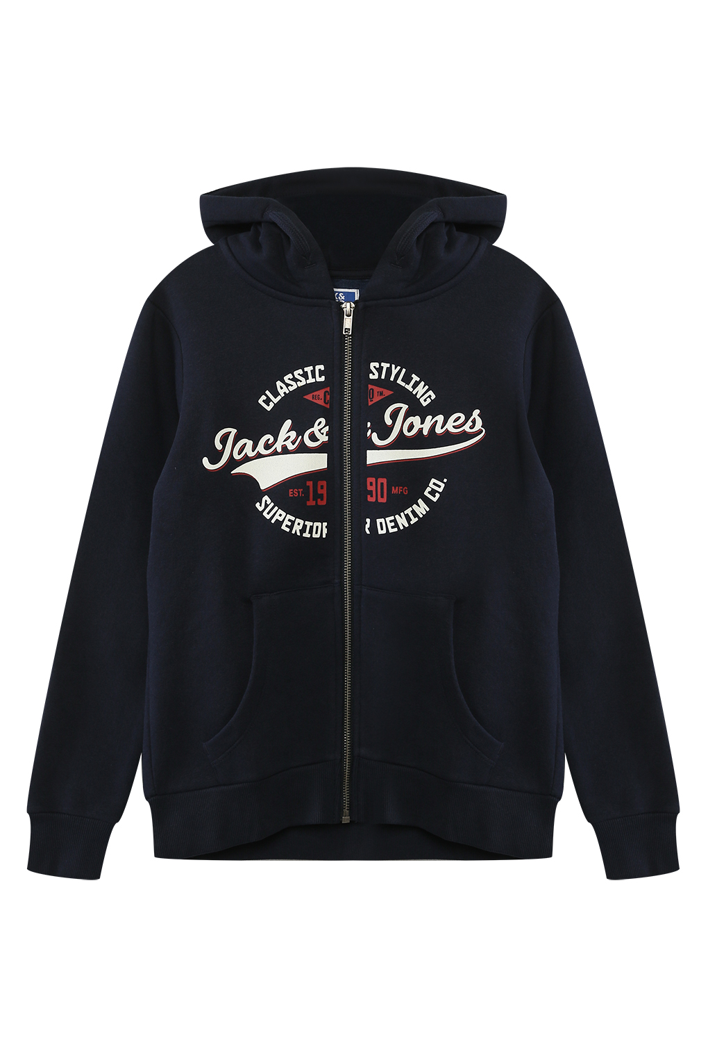 фото Толстовка детская jack & jones 12195493 цв.темно-синий р.164