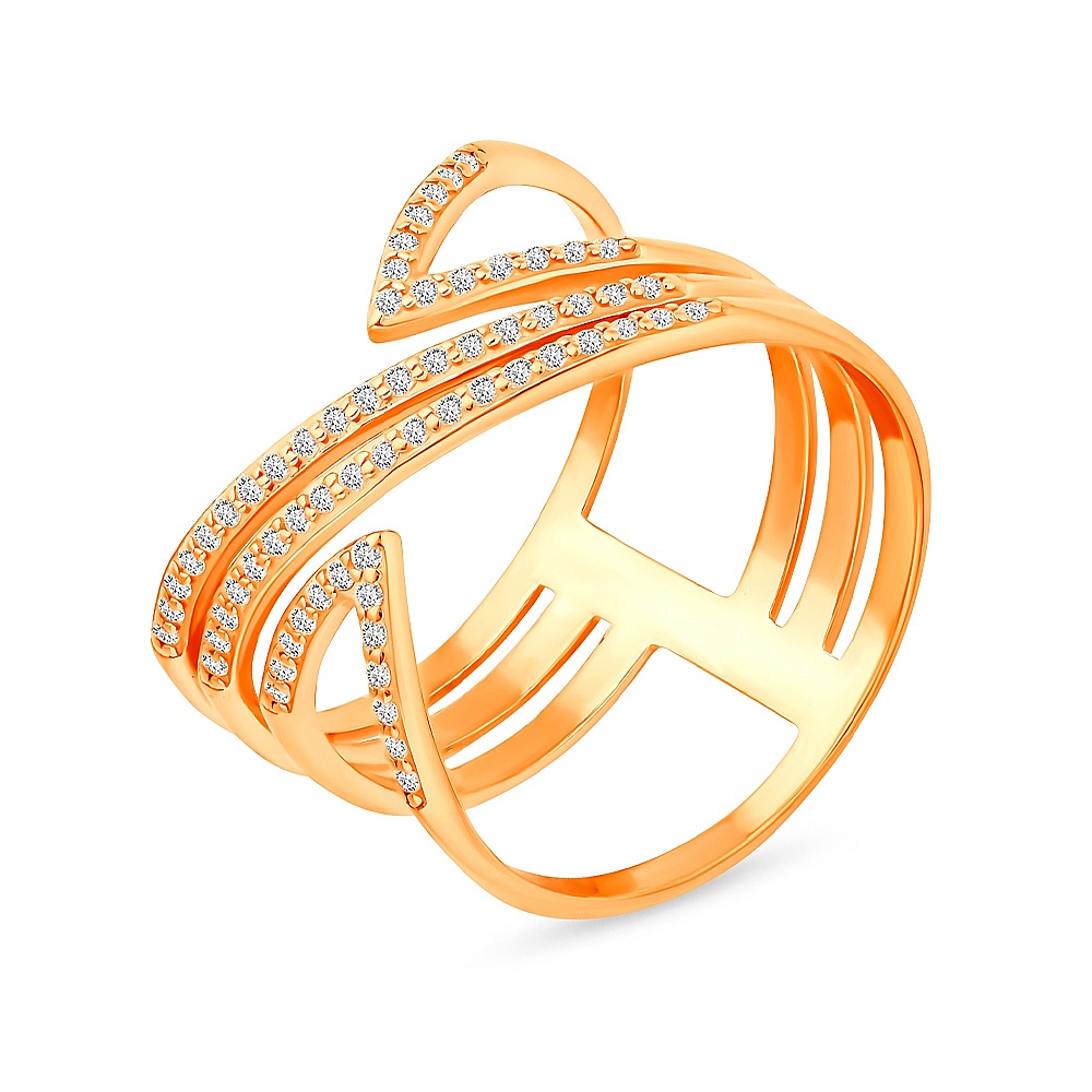 

Кольцо из серебра с фианитом р.  585Gold 701013027, 701013027