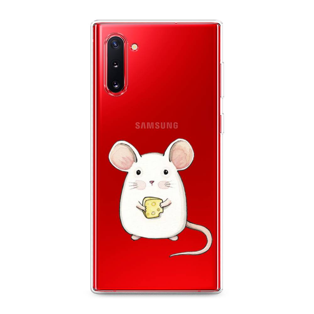 

Чехол Awog на Samsung Galaxy Note 10 "Мышка", Разноцветный, 28650-1