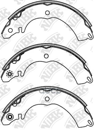 

Колодки Тормозные Барабанные Mitsubishi Lancer 2003-2008 Fn6729