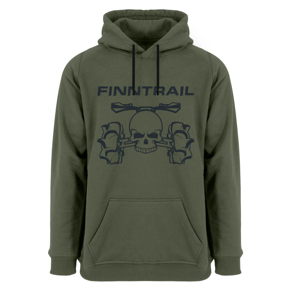 Худи унисекс Finntrail ATVskull6807 хаки XL