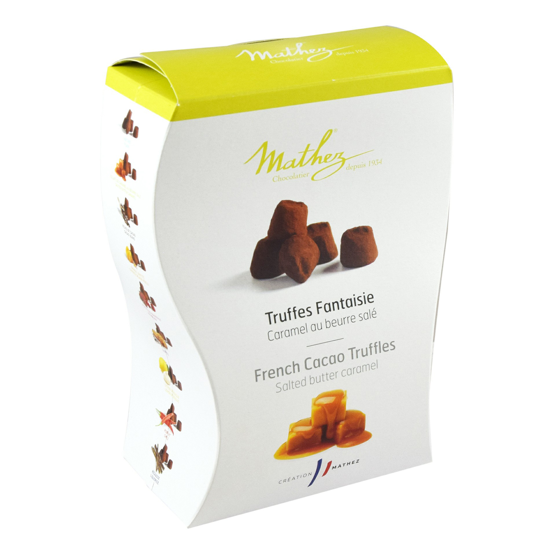 

Конфеты трюфели Chocolat Mathez Uno с соленой карамелью 250 г