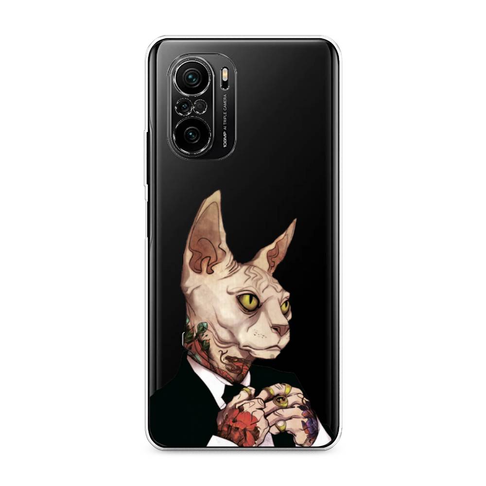 

Чехол Awog на Poco F3/Redmi K40/Mi 11i "Татуированный сфинкс", Разноцветный, 312650-7