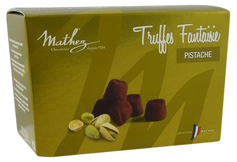 

Конфеты Chocolat Mathez Fantasy Collection трюфель с фисташками 250 г