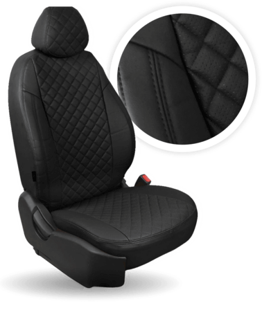 

Авточехлы Автопилот MITSUBISHI PAJERO SPORT II (РЕСТАЙЛИНГ) с 2013-2015 / Экокожа ромб