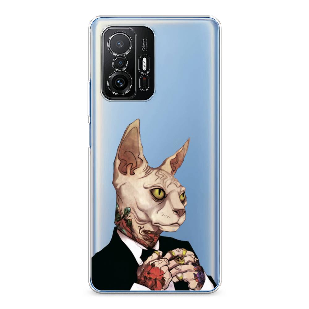 

Чехол Awog на Xiaomi Mi 11T/11T Pro "Татуированный сфинкс", Разноцветный, 311250-7