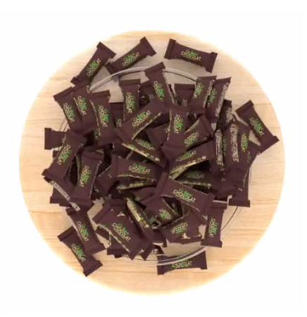 

Конфеты мультизлаковые Cobarde el Chocolate в темной шоколадной глазури 2 кг