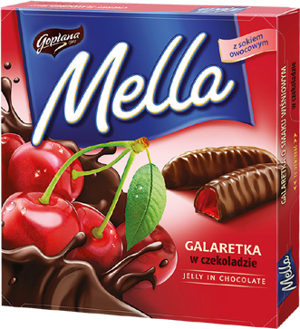 

Мармелад Goplana Mella вишня в шоколаде 190 г