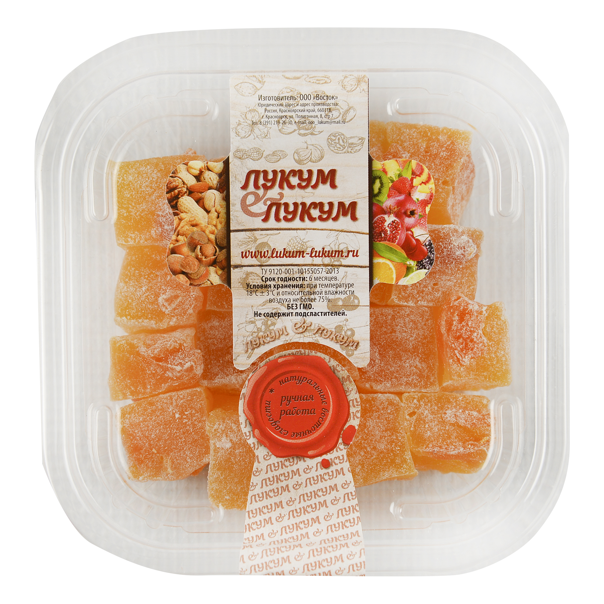 

Рахат-лукум Лукум&Лукум Фруктовое чудо с абрикосом 200 г