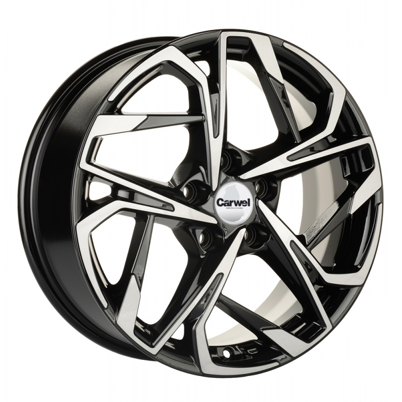 

Колесный диск R17 5x114,3 7j Et50 67,1 Carwel Цаган 1716 (Cx-5/Seltos) Abt CARWEL 98724 Ab, Черный;серебристый