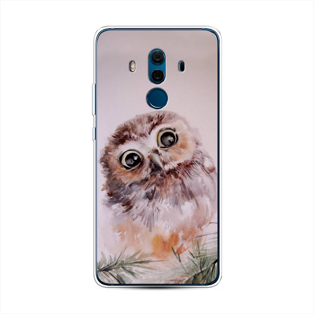 

Чехол Awog на Huawei Mate 10 Pro "Сова на розовом", Разноцветный, 63450-1