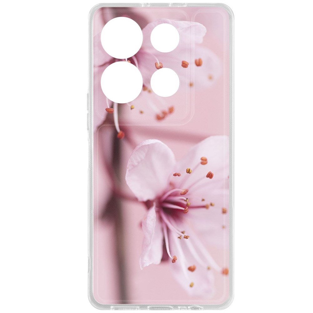 

Чехол-накладка Krutoff Clear Case Весна для Infinix Note 30 VIP, Прозрачный