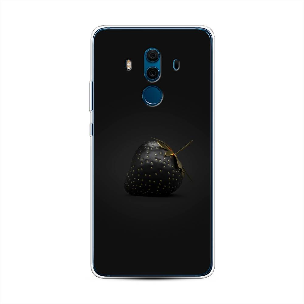 

Чехол Awog на Huawei Mate 10 Pro "Черная клубника", Разноцветный, 63450-10
