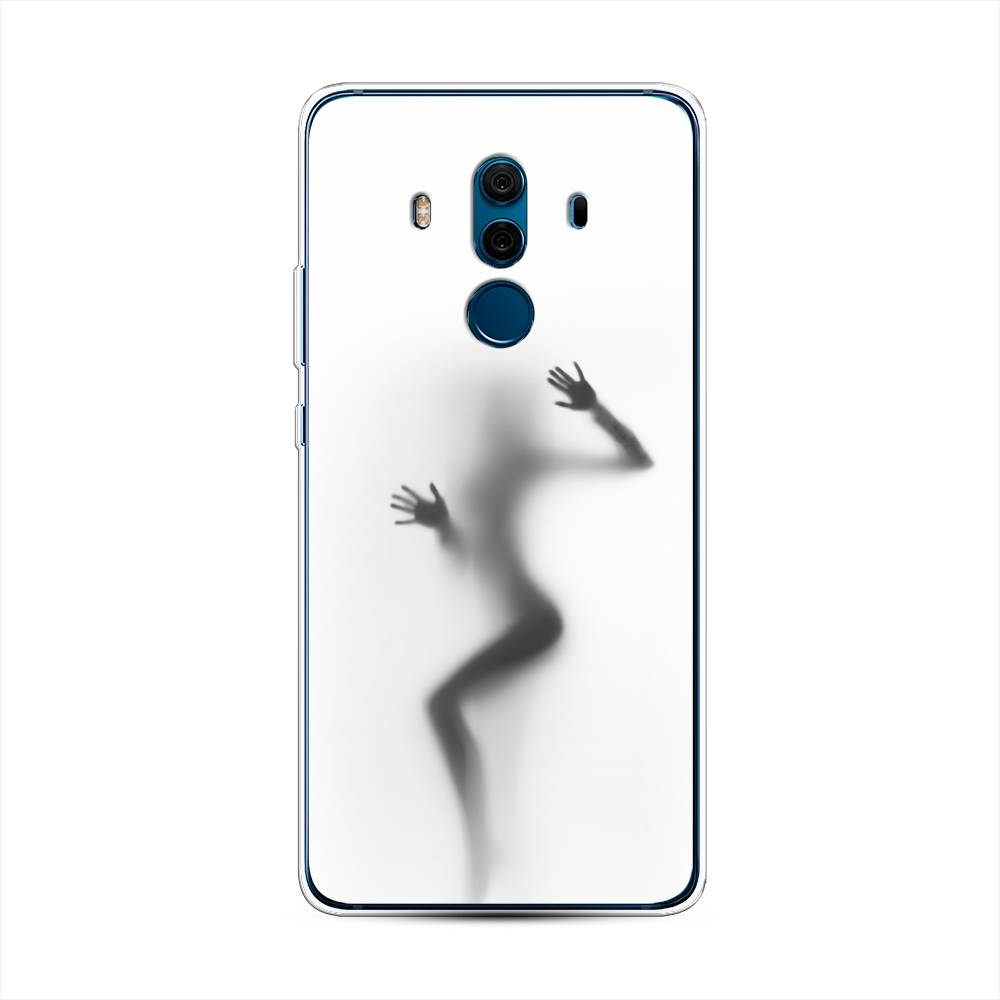 

Чехол Awog на Huawei Mate 10 Pro "Девушка в душе", Разноцветный, 63450-7